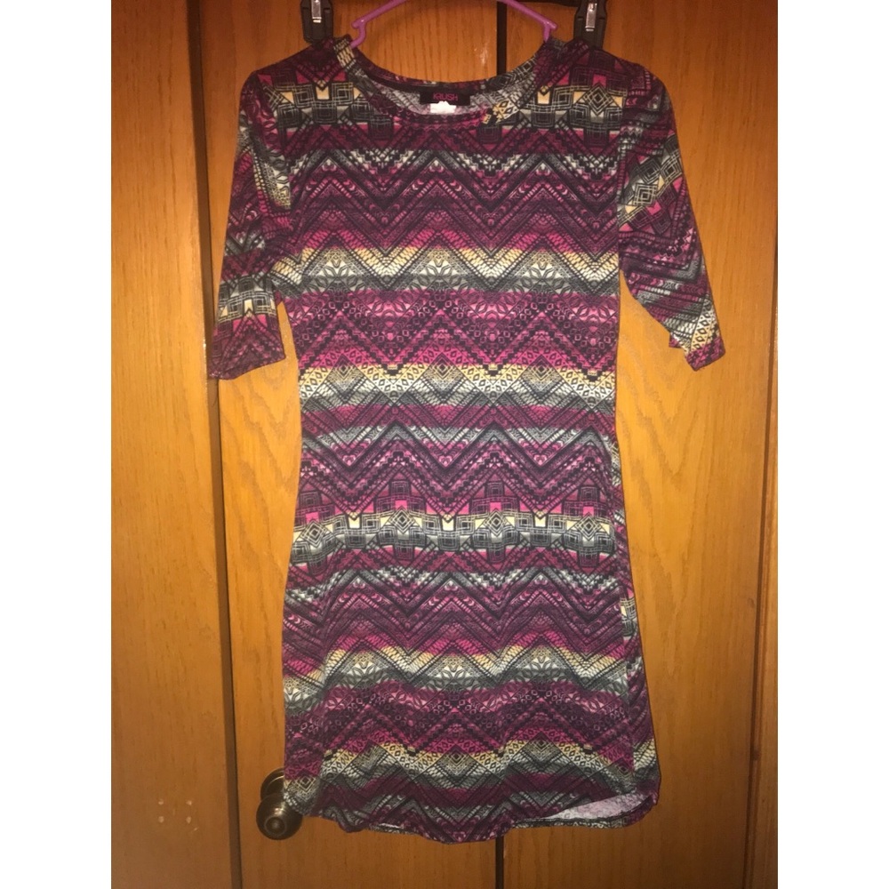 NWOT Aztec print dress